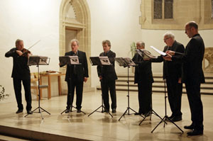 Hilliard Ensemble & Paul Giger in Biel