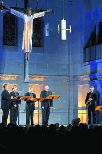 Jan Garbarek and Hilliard Ensemble in Mainz